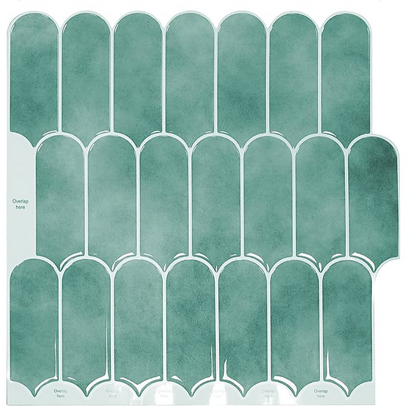NNEDSZ 5pcs 3D Wall Stickers Self-adhesive Wallpaper Creative 3D Wallpaper Resistant High Temperature DIY Kitchen Waterproof Wallpaper For Bathroom
