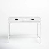 NNEDSZ White Computer Desk PC Laptop Table Gaming Desk Home Office Study Furniture
