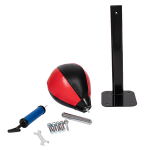 NNEDSZ Wall Hanging Boxing Punching Bag Speed Training Stress Relief Kit with Wall Mount Bracket