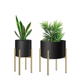 NNEDSZ Metal Plant Stand Adjustable Indoor