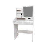 NNEDSZ Makeup Vanity Mirror Desk Table with LED Lighting