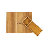 NNEDSZ Bamboo Sofa Arm Tray Couch Phone Holder Anti-Slip for Snacks Drinks