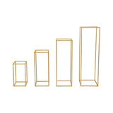 NNEDSZ Gold Metal Flower Stand