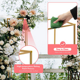 NNEDSZ Gold Metal Flower Stand