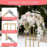 NNEDSZ Gold Metal Flower Stand