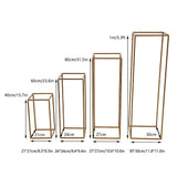 NNEDSZ Gold Metal Flower Stand