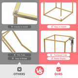 NNEDSZ Gold Metal Flower Stand