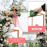 NNEDSZ Rose Gold Metal Flower Stand