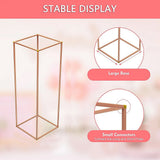 NNEDSZ Rose Gold Metal Flower Stand