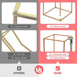 NNEDSZ Rose Gold Metal Flower Stand