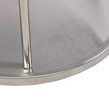 NNEDSZ 2-Tier Rack Lazy Susan Organiser Steel Kitchen Pantry Cabinet Storage