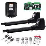 NNEDSZ 800KG Double Swing Auto Motor Remote Gate Opener Basic Kit