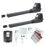 NNEDSZ 800KG Double Swing Auto Motor Remote Gate Opener Basic Kit