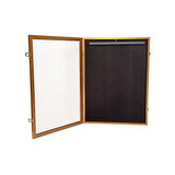 NNEDSZ Wall Display/Case Lockable Rack 80cm Football Basketball Jersey Storage Box in Gold