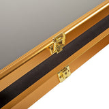 NNEDSZ Wall Display/Case Lockable Rack 80cm Football Basketball Jersey Storage Box in Gold