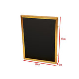 NNEDSZ Wall Display/Case Lockable Rack 80cm Football Basketball Jersey Storage Box in Gold