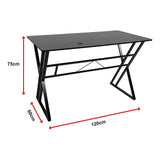 NNEDSZ Computer Desk Home Office Study Writing Workstation Gaming