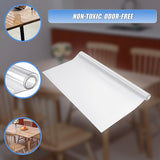 NNEDSZ PVC Tablecloth Clear Plastic Cover Protector Mat