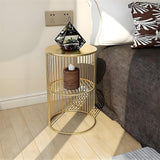 NNEDSZ Round Side Table Bedside Bedroom Lounge Furniture