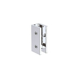 NNEDSZ 70x200cm Single Shower Glass Screen with Chrome U-brackets & Square Pole
