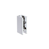 NNEDSZ 80x200cm Single Shower Glass Screen with Chrome U-brackets & Round Pole