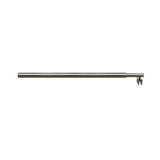 NNEDSZ 120x210cm Single Shower Glass Screen with Gunmetal F-brackets & Round Pole