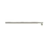 NNEDSZ 120x210cm Single Shower Glass Screen with Nickel Wall Channel & Round Pole