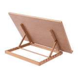 NNEDSZ A2 Art & Craft Easel Table Wooden Drawing Board Artist Adjustable WorkStation