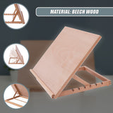 NNEDSZ A2 Art & Craft Easel Table Wooden Drawing Board Artist Adjustable WorkStation