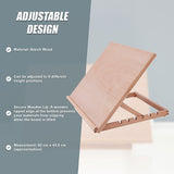 NNEDSZ A2 Art & Craft Easel Table Wooden Drawing Board Artist Adjustable WorkStation