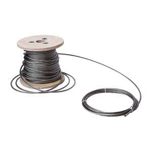 NNEDSZ 50m Stainless Steel Wire Rope Cable 5mm 316 A4 7x7 Balustrade Fence