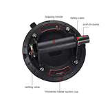 NNEDSZ 2x20cm 500kg Vacuum Suction Cup Glass Lifter Granite Sucker Pump Lift Heavy Duty
