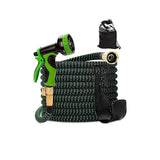 NNEDSZ 30m Garden Hose Strong Heavy Duty Expandable Flexible Hose Water Spray Nozzle