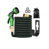 NNEDSZ 30m Garden Hose Strong Heavy Duty Expandable Flexible Hose Water Spray Nozzle