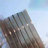 NNEDSZ 16mm Polycarbonate Roofing Sheets Tinted Bronze UV Roof 1050x2100mm Bulk 5 Pack