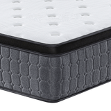 NNEDSZ Mattress King Single Euro Top Pocket Spring Motion Isolation CertiPUR-US Certified