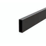 NNEDSZ Frameless Glass Sliding Door Shower Screen Rail in Black