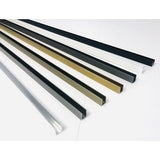 NNEDSZ Glass Shower Screen 210cm Wall Channel in White