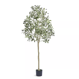 NNEDSZ 150cm Artificial Olive Tree Green Natural Tall Faux Lifelike