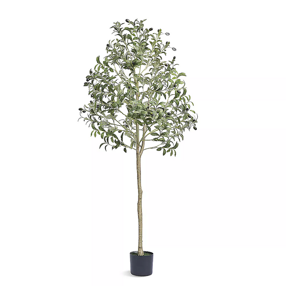 NNEDSZ 150cm Artificial Olive Tree Green Natural Tall Faux Lifelike