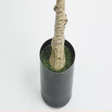 NNEDSZ 150cm Artificial Olive Tree Green Natural Tall Faux Lifelike