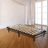 NNEDSZ Single Metal Bed Frame