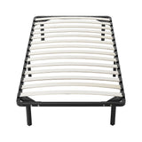 NNEDSZ Single Metal Bed Frame