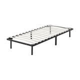 NNEDSZ Single Metal Bed Frame
