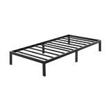 NNEDSZ Single Metal Bed Frame Full Steel Heavy Duty