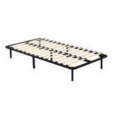 NNEDSZ King Single Metal Bed Frame Full Steel Heavy Duty