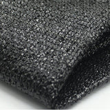 NNEDSZ 20m x 2m Fence Windscreen Privacy Screen Shade Cover Black Fabric Mesh Garden