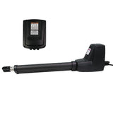 NNEDSZ 400KG Single Swing Auto Motor Remote Gate Opener With 10W Mono Backup Solar