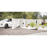 NNEDSZ 400KG Single Swing Auto Motor Remote Gate Opener With 20W Mono Backup Solar