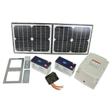 NNEDSZ 400KG Single Swing Auto Motor Remote Gate Opener With 20W Mono Backup Solar